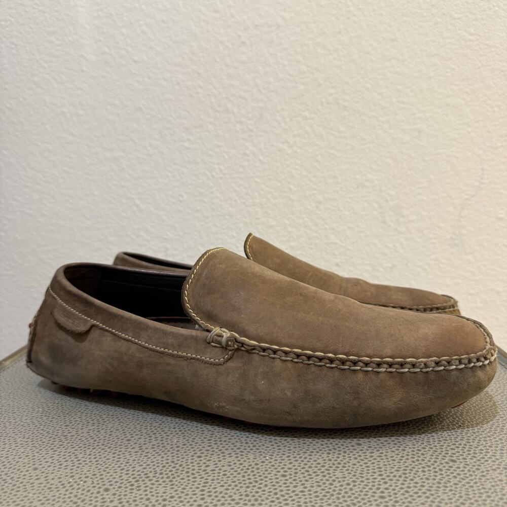 Cole Haan Men’s Size 11 W (Wide) Air Bryce Dusty Brown Driver Loafers